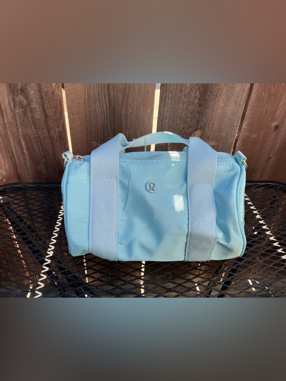 lululemon athletica mini barrel duffel bag